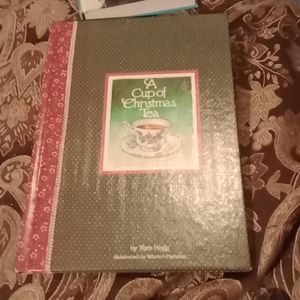 A Christmas Cup of Tea Book Teapot Cup/Saucer